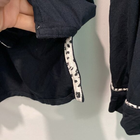 PJ Salvage Black PJ Top - Picture 9 of 12